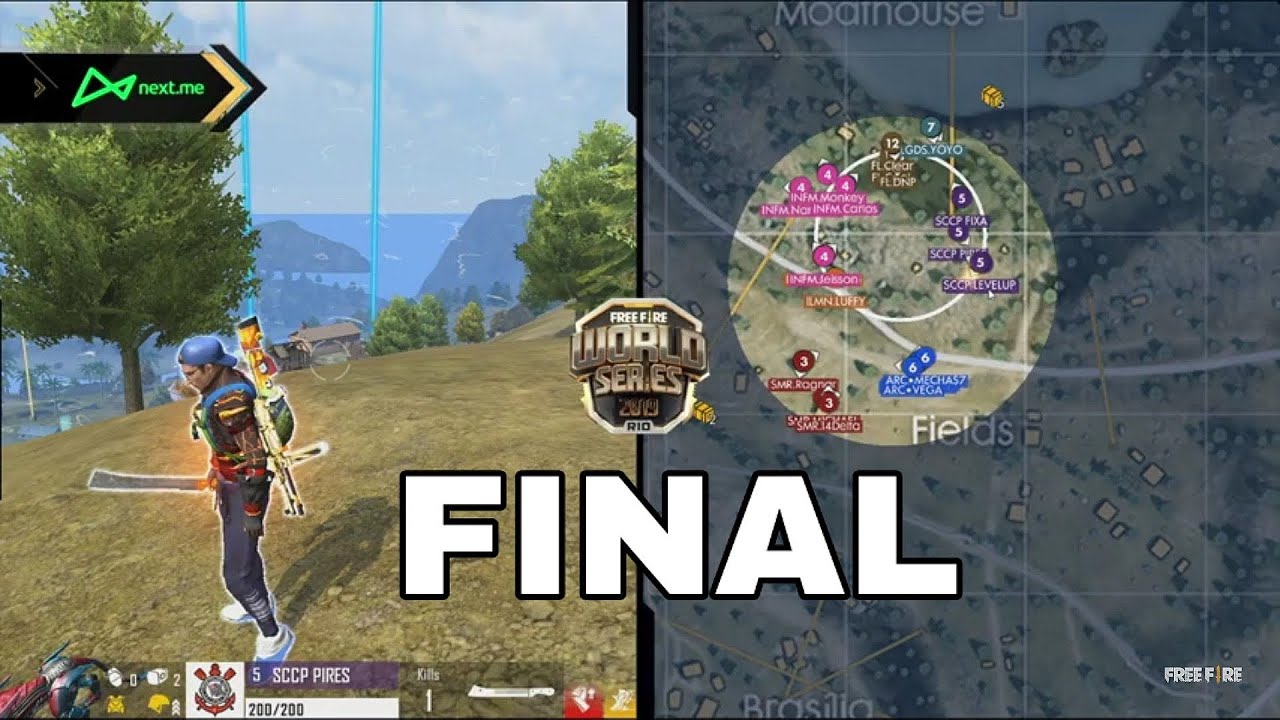 ULTIMA QUEDA DO MUNDIAL - FREE FIRE
