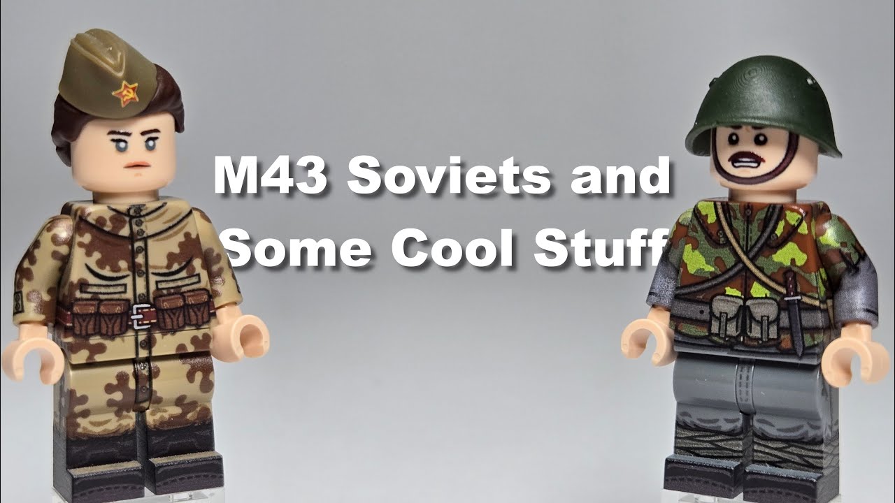 Para Bellum Bricks' M43 Soviets 2025 and Extra Stuff Unboxing + Review
