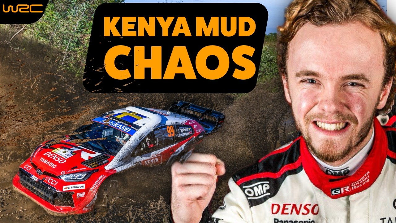 Mud Chaos in Kenya — Solberg Leads After Day 1!
