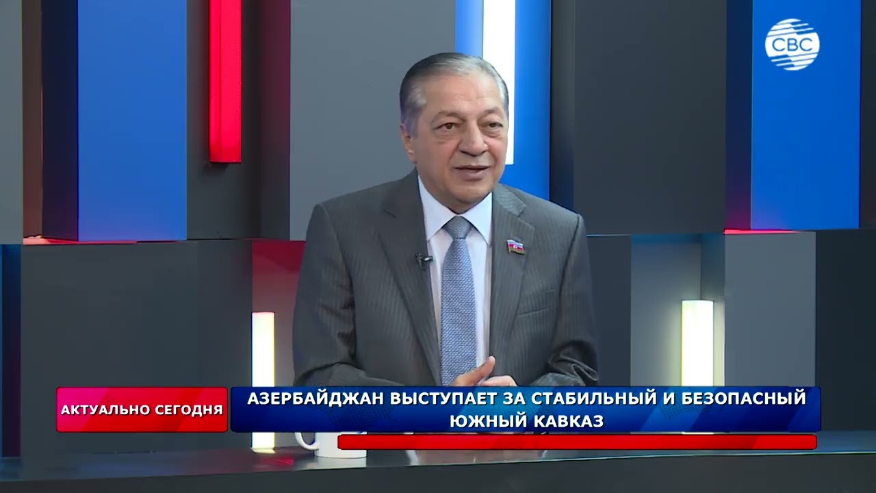Millət vəkili Cavanşir Feyziyev CBC TV-nin qonağı olub
