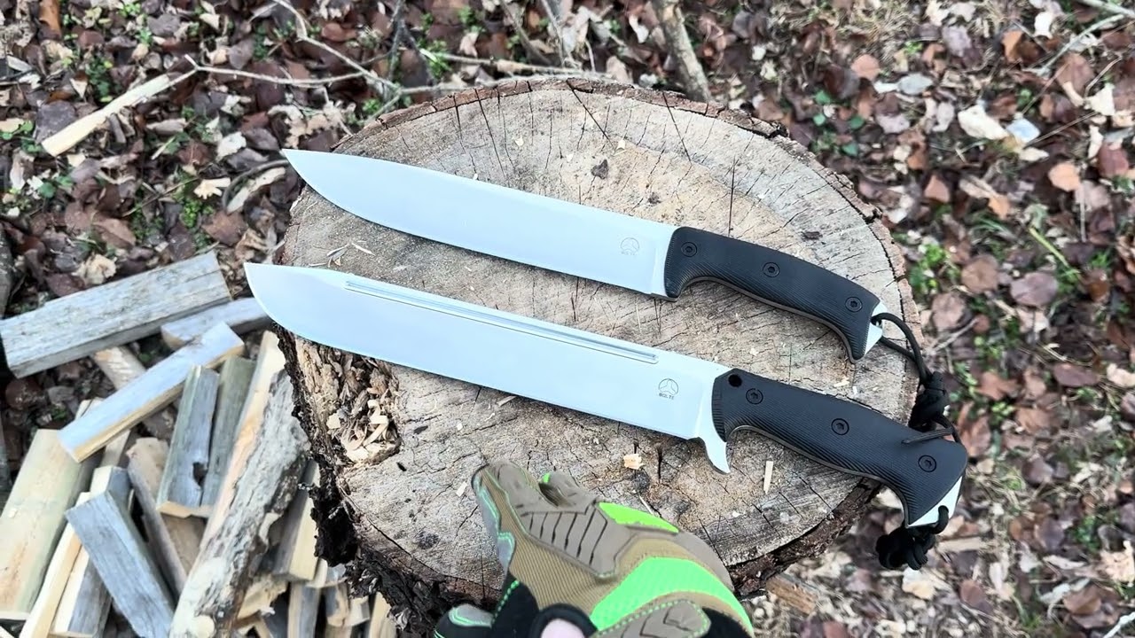 Daily knife #9 — 2 Bolte blades from SouthHill Outdoors 