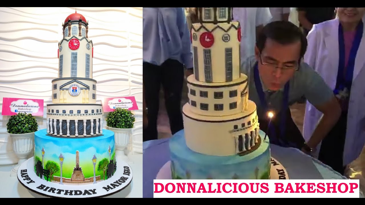 Mayor ISKO MORENO's Birthday Cake made by Donnalicious Bakeshop Manila