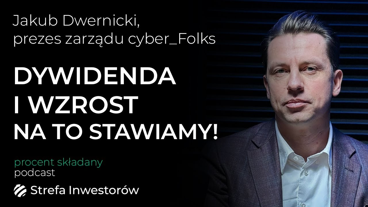 Dywidenda jest ważna, ale wzrost i rozw&oacute;j biznesu są najważniejsze - Jakub Dwernicki