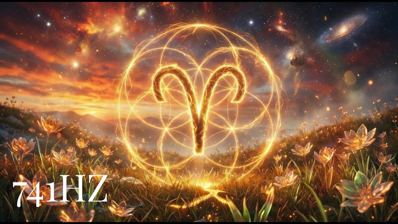 741 Hz Widder Energie Heilfrequenz | Mut & Führungskraft aktivieren