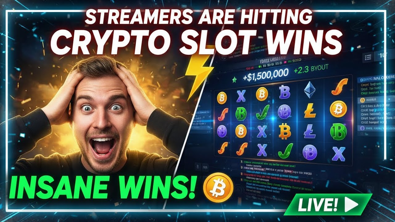 Streamers Are Hitting INSANE Crypto Slot Wins LIVE (Unreal Payouts)