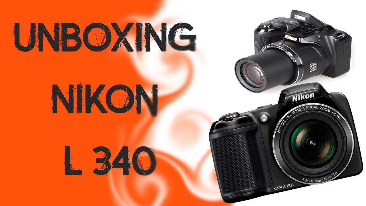 Unboxing Câmera Nikon L 340