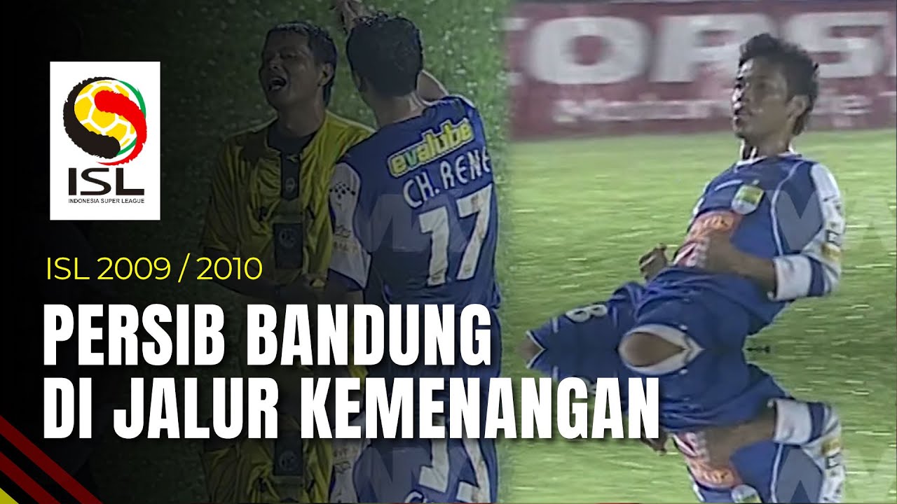 Persib Bandung Di Jalur Kemenangan, Persib Bandung VS PSM Makassar | Highlight ISL 2009/2010