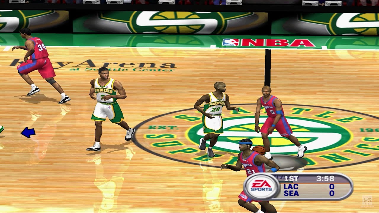 NBA Live 2002 - Gameplay