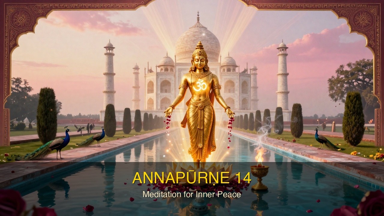 Sacred Mantra AnnapūRṇE 14 for Inner Peace 🙏