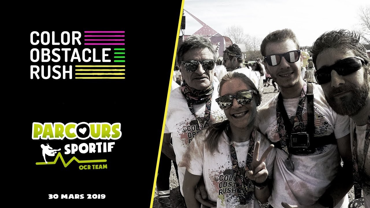 Color Obstacle Rush • Jablines 2019 • Tous les obstacles • Parcours Sportif