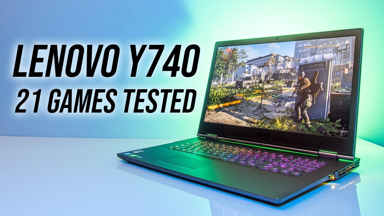 Lenovo Y740 Gaming Laptop Benchmarks - 21 Games Tested!