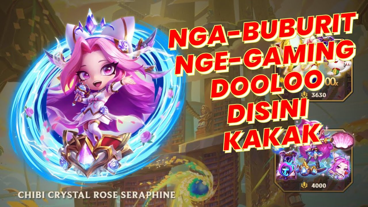 Yuk temenin oe TFT- NGABUBURIT kumpul disni kakak 🤸‍♂️
