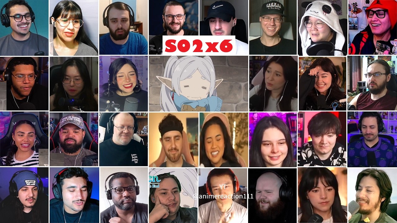 [4K] Frieren: Beyond Journey's End SEASON 2 Episode 6 REACTION Mashup | Sousou no Frieren
