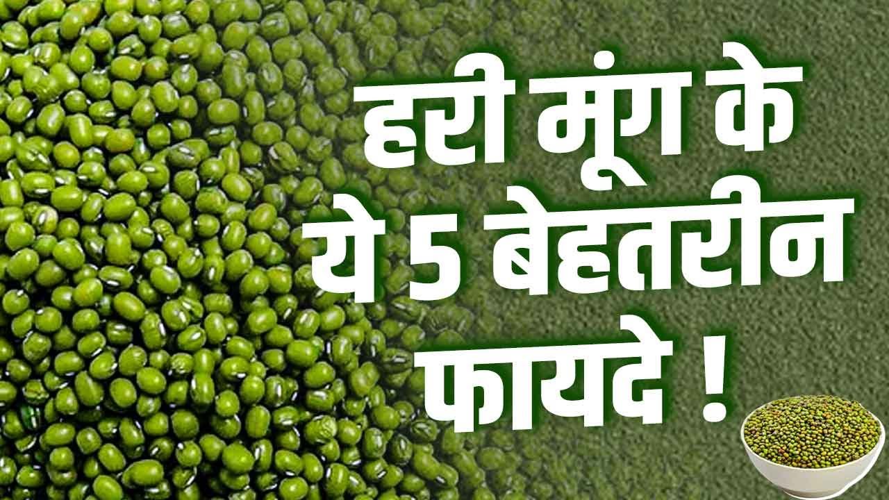 हरी मूंग के इन 5 फायदों के बारे में जानकर इसे रोज खाने लगेंगे !
