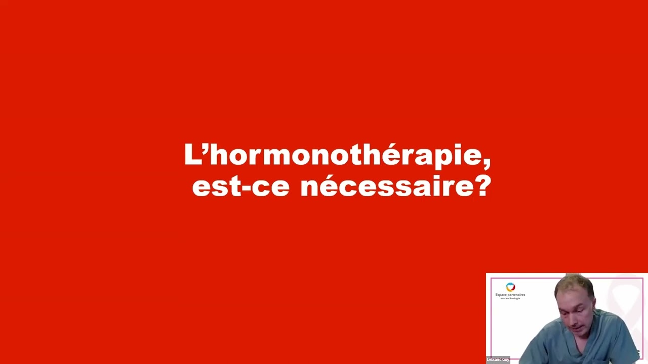 Cancer du sein : mieux comprendre l'hormonothérapie