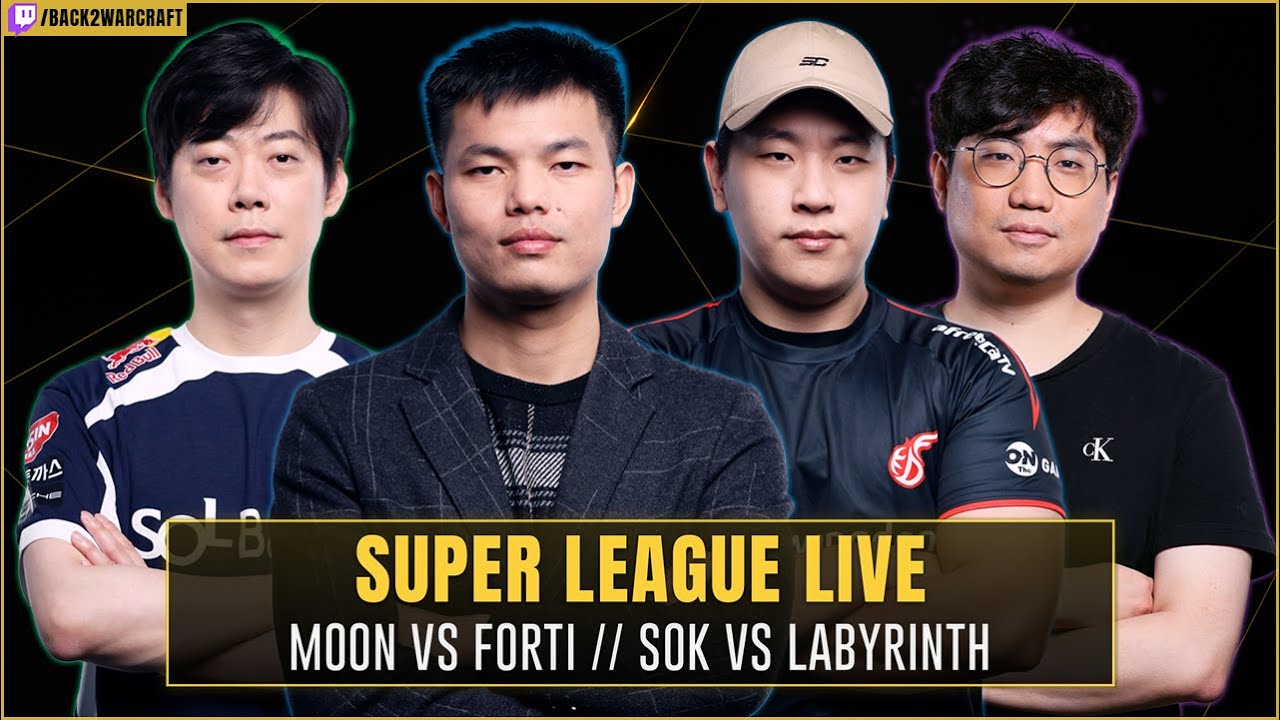 ⚔️ Fortitude vs Moon // LabyRinth vs Sok // FoCuS vs LawLiet 🏆 $32,000 Super League Groupstage