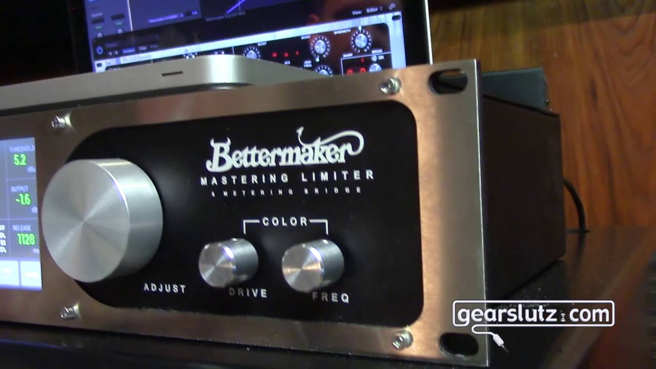 Bettermaker Mastering Limiter - Gearslutz @ AES 2016