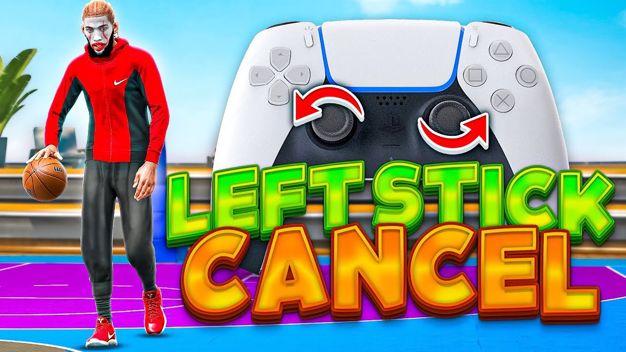 HOW TO LEFT STICK CANCEL IN NBA 2k24… THE EASIEST WAY (FULL HANDCAM TUTORIAL)