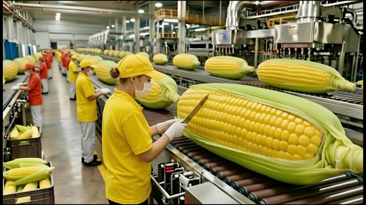 Inside the Popcorn Factory: Full Industrial Production & Distribution Process