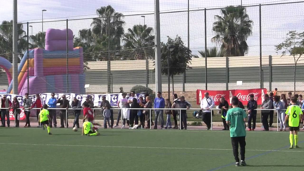 Real Murcia vs Ranero B. Fase de grupos Torneo alevín del Ranero, Enero 2016. Murcia bases