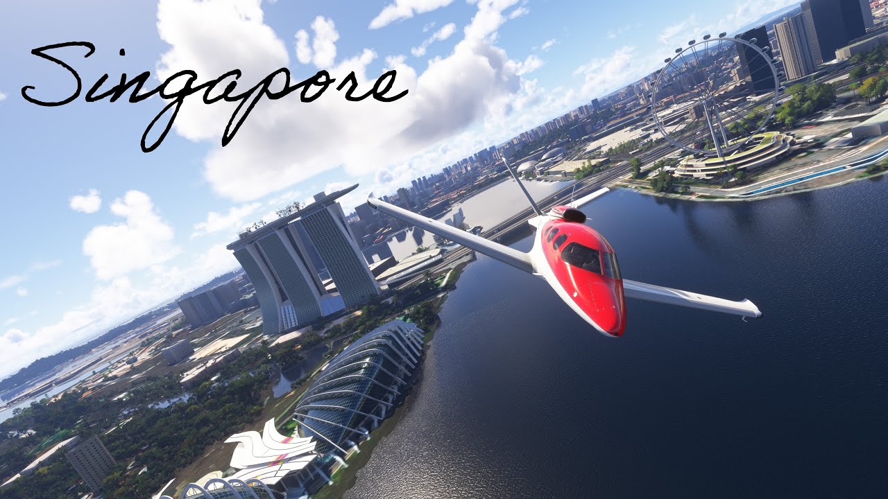 Singapore | Calm Cockpit Flight | MSFS 2024 PS5