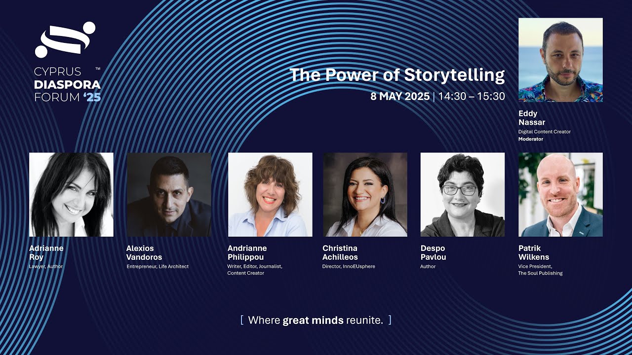 'The power of Storytelling' Panel Discussion | Cyprus Diaspora Forum 2025