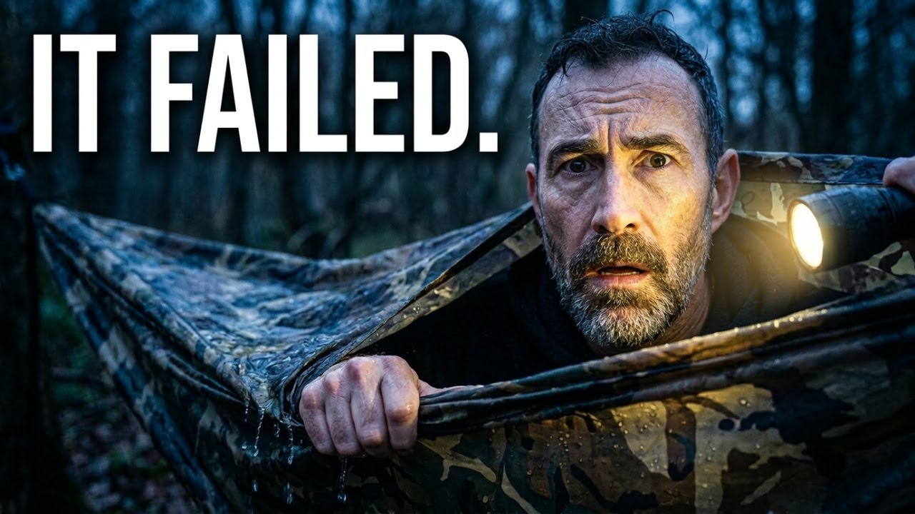 Night Cat Lay Flat Hammock Tent – Overnight Test FAILED (Final Honest Review) @nightcatoutdoor