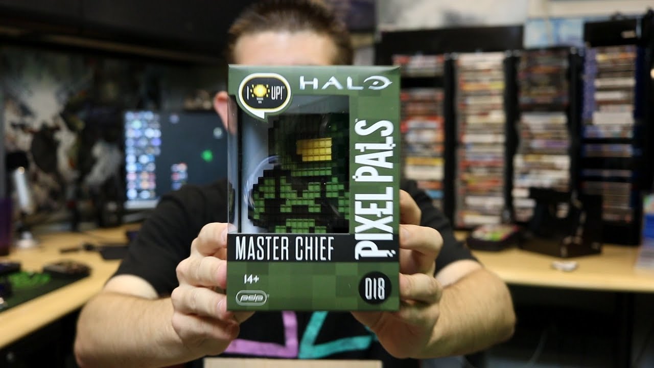 PDP Pixel Pals Halo Master Chief Unboxing