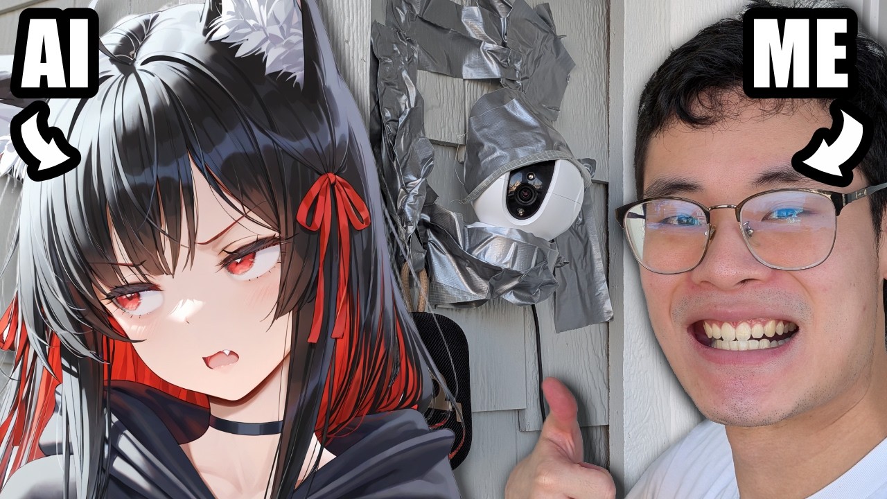 I Built an AI Waifu Powered Security Camera