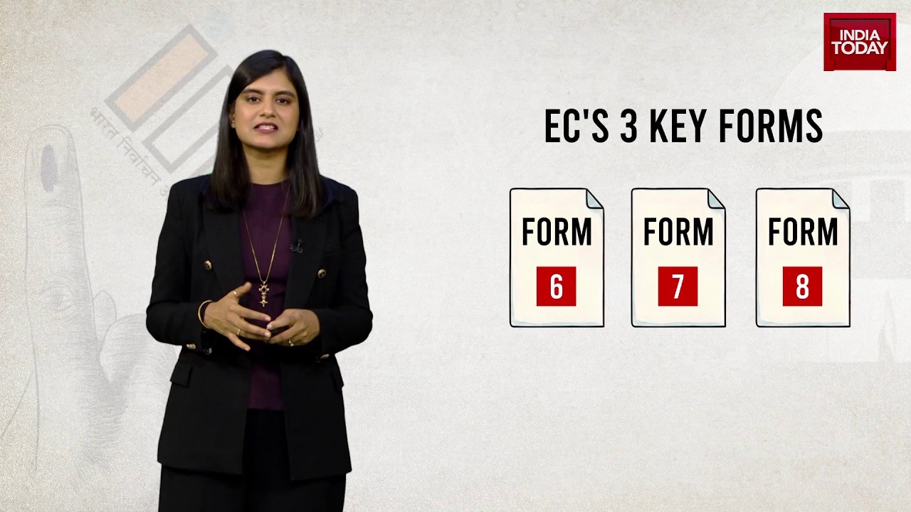 India Today Explainer: Understanding ECI's Form 6, Form 7 And Form 8 | Voter List SIR Controversy
