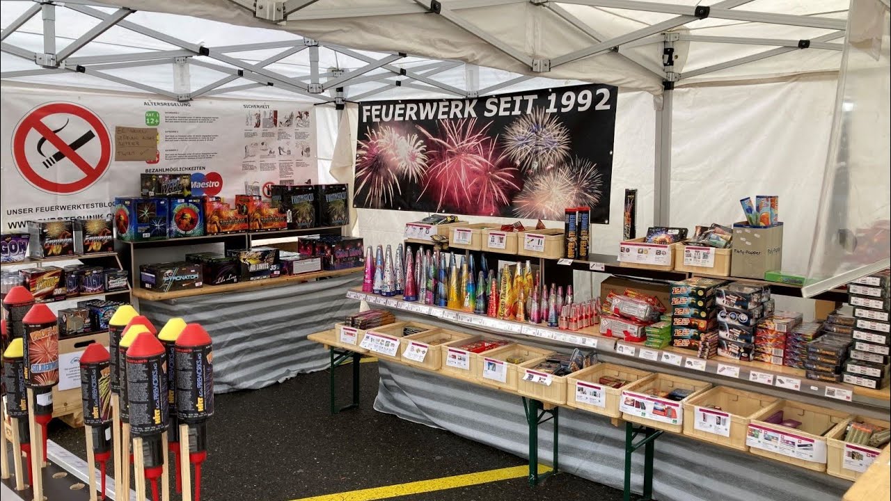 Feuerwerkverkaufstand für 1  August in Pfäffikon SZ