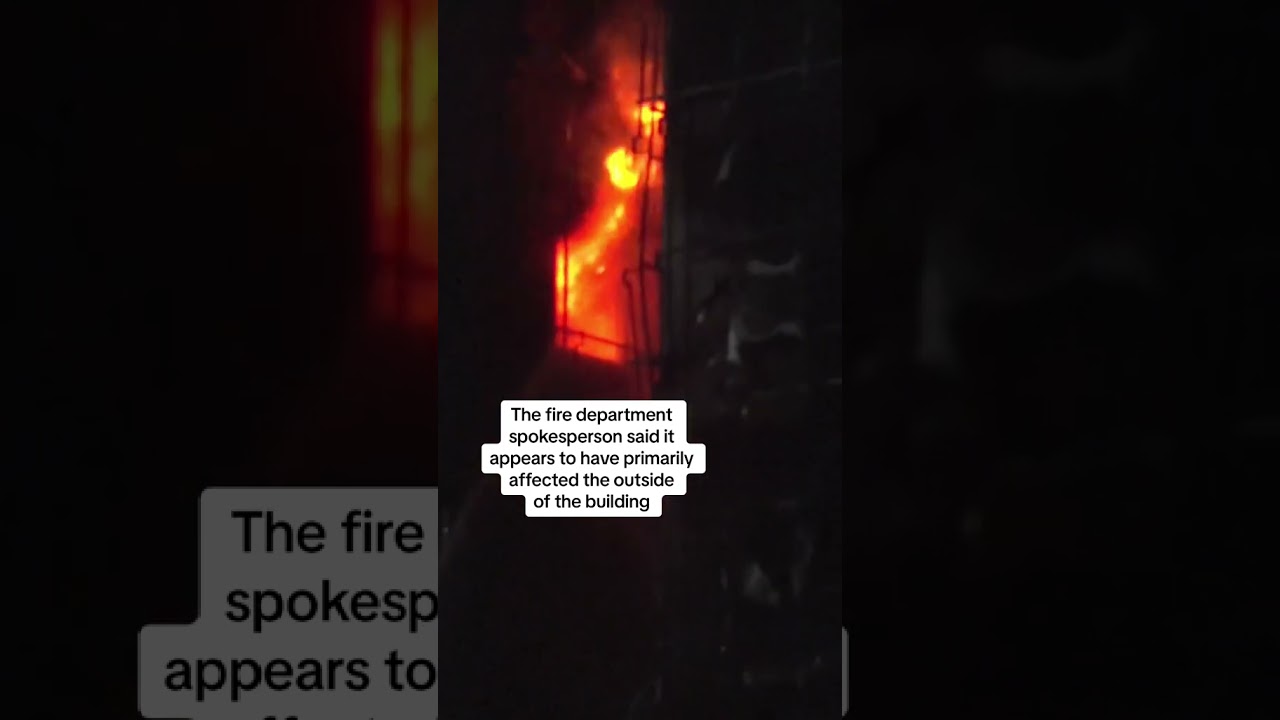Fire rips through Tehran hospital