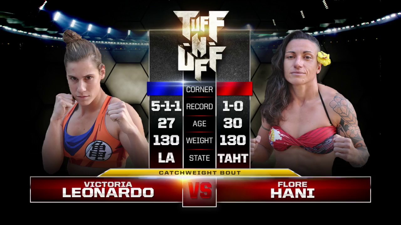 Tuff-N-Uff The Future Stars of MMA Victoria Leonardo vs Flore Hani