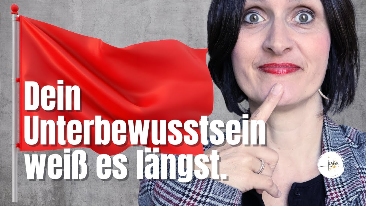 Die einzige Red Flag, die du brauchst: Kognitive Dissonanz