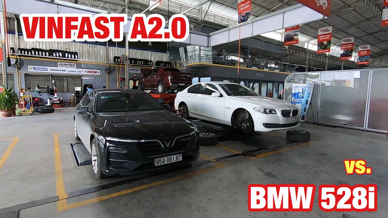 Khắc phục lỗi rung vô lăng của Vinfast A2.0 - Chạy Dyno Vinfast mạnh bao nhiêu?