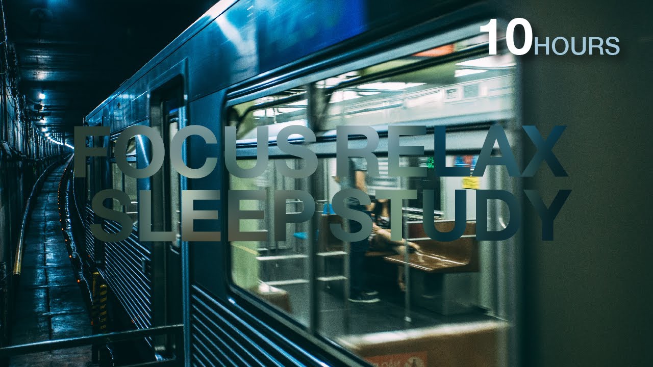 🚇 New York Subway Sounds for Deep Sleep | Calming Subway Ride ASMR | Ambient White Noise
