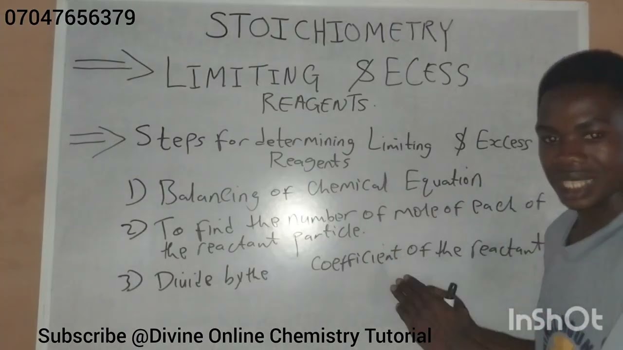 #LIMITING AND EXCESS REAGENTS