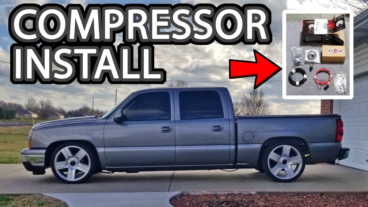 Installing a Compressor for your Helper Bags (Silverado and Sierra)