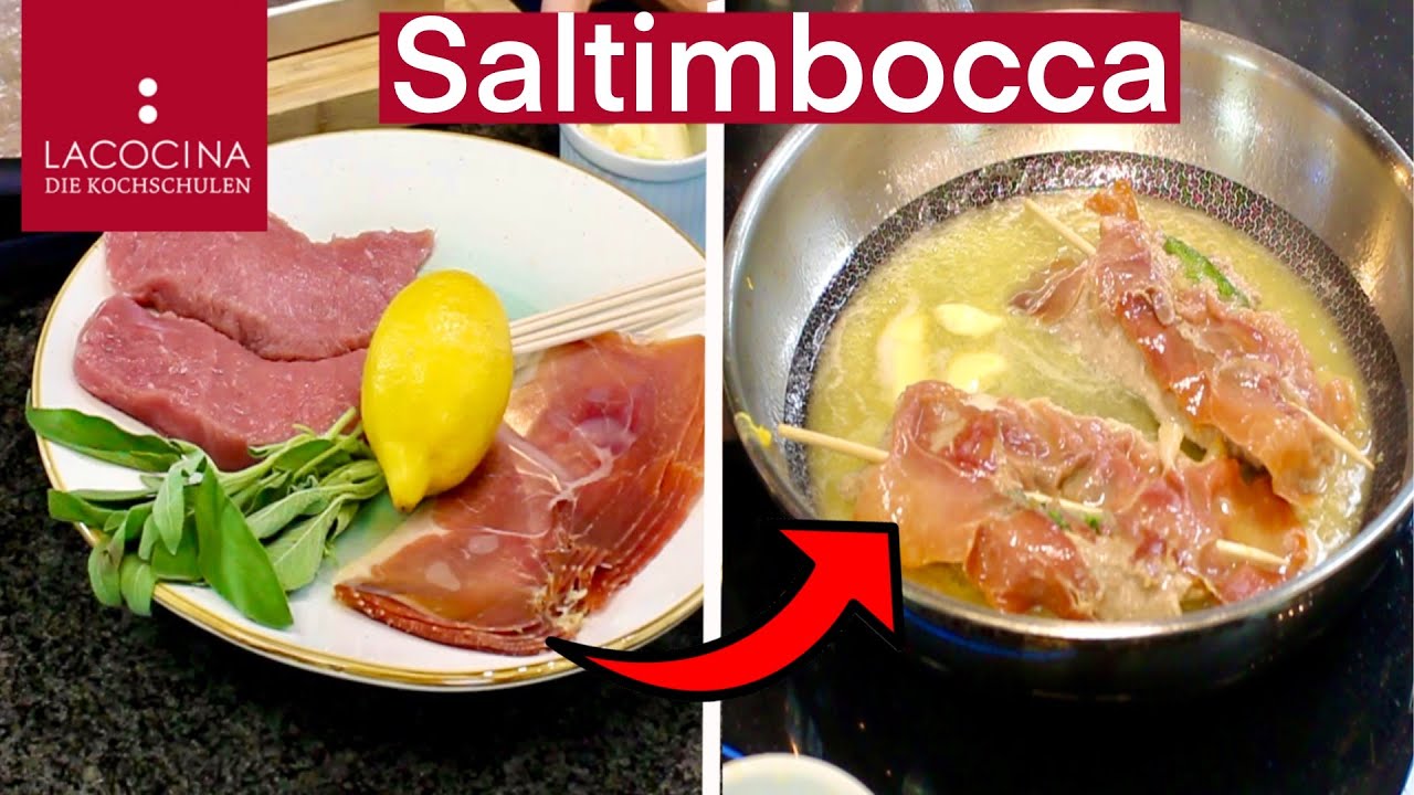 Saltimbocca vom Kalb - italienischer Klassiker einfach zubereitet | Rezept | La Cocina
