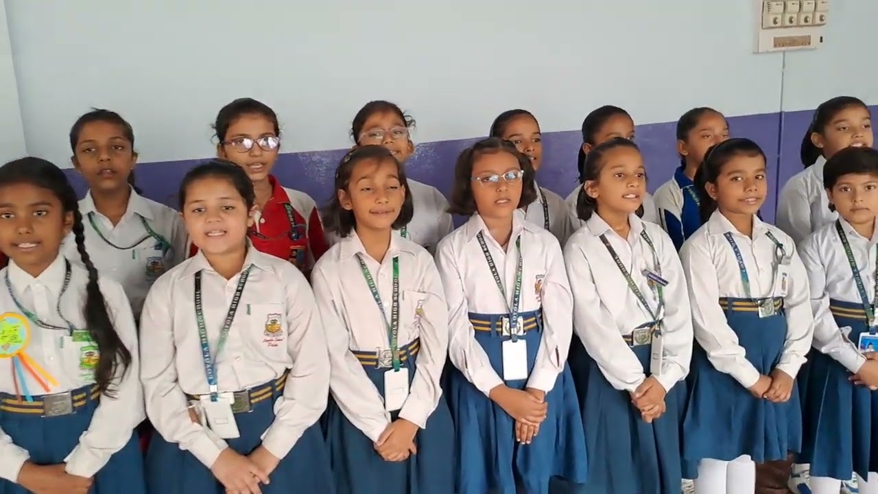 School Choir singing 