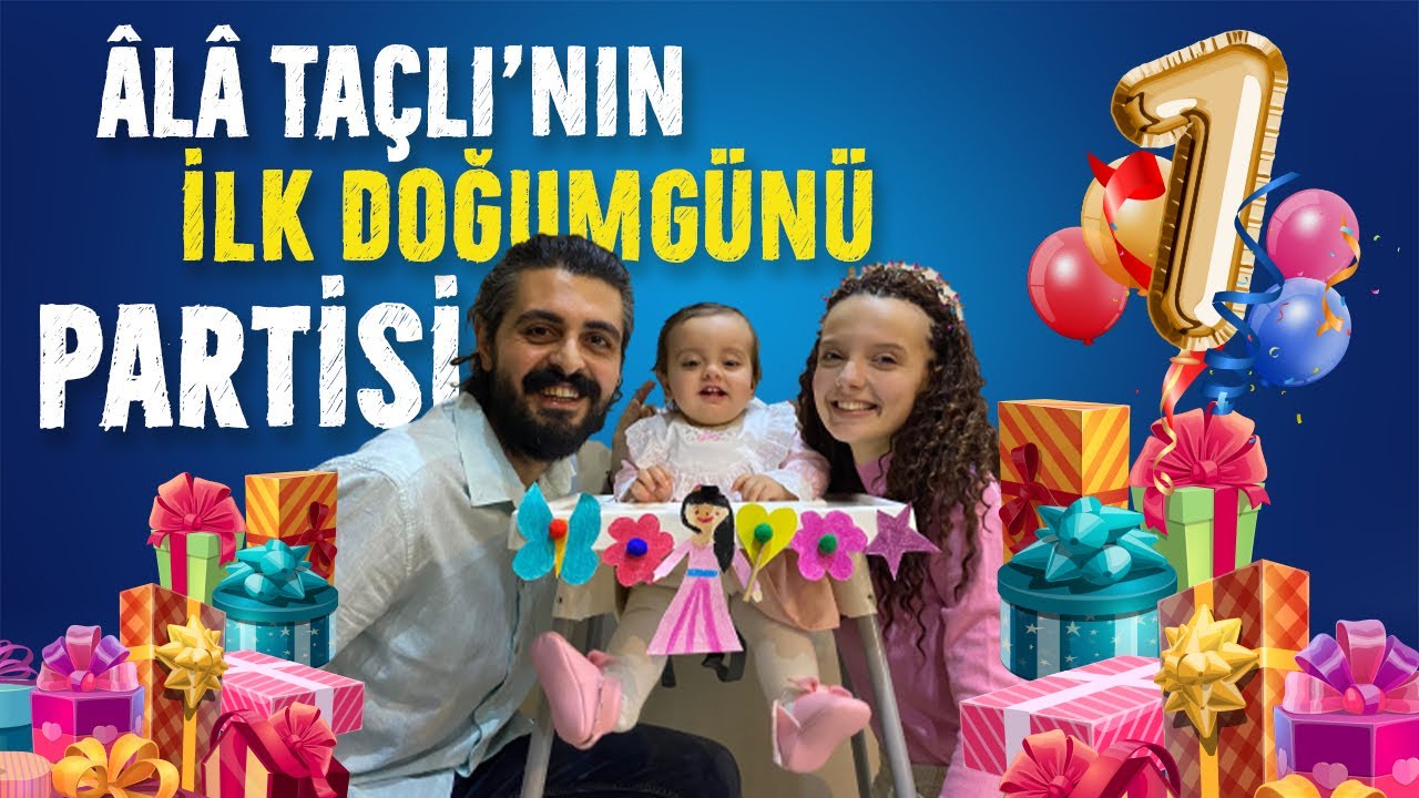 &Acirc;l&acirc; Ta&ccedil;lı'nın İlk Doğumg&uuml;n&uuml; Partisi Hastalıktan Yarım Kaldı