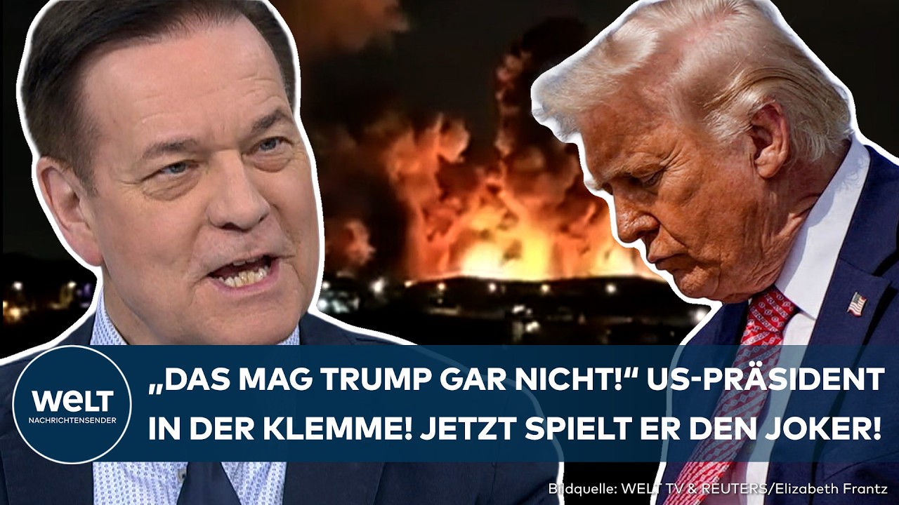IRAN: Trump in der Patsche! Hat Netanjahu ihn reingelegt? Jetzt will er seinen Joker einsetzen!