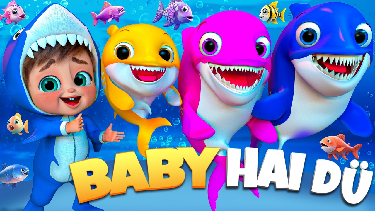Baby Hai und seine Familie  @SuperLucaPortugues #rimasinfantis #musicasinfantis
