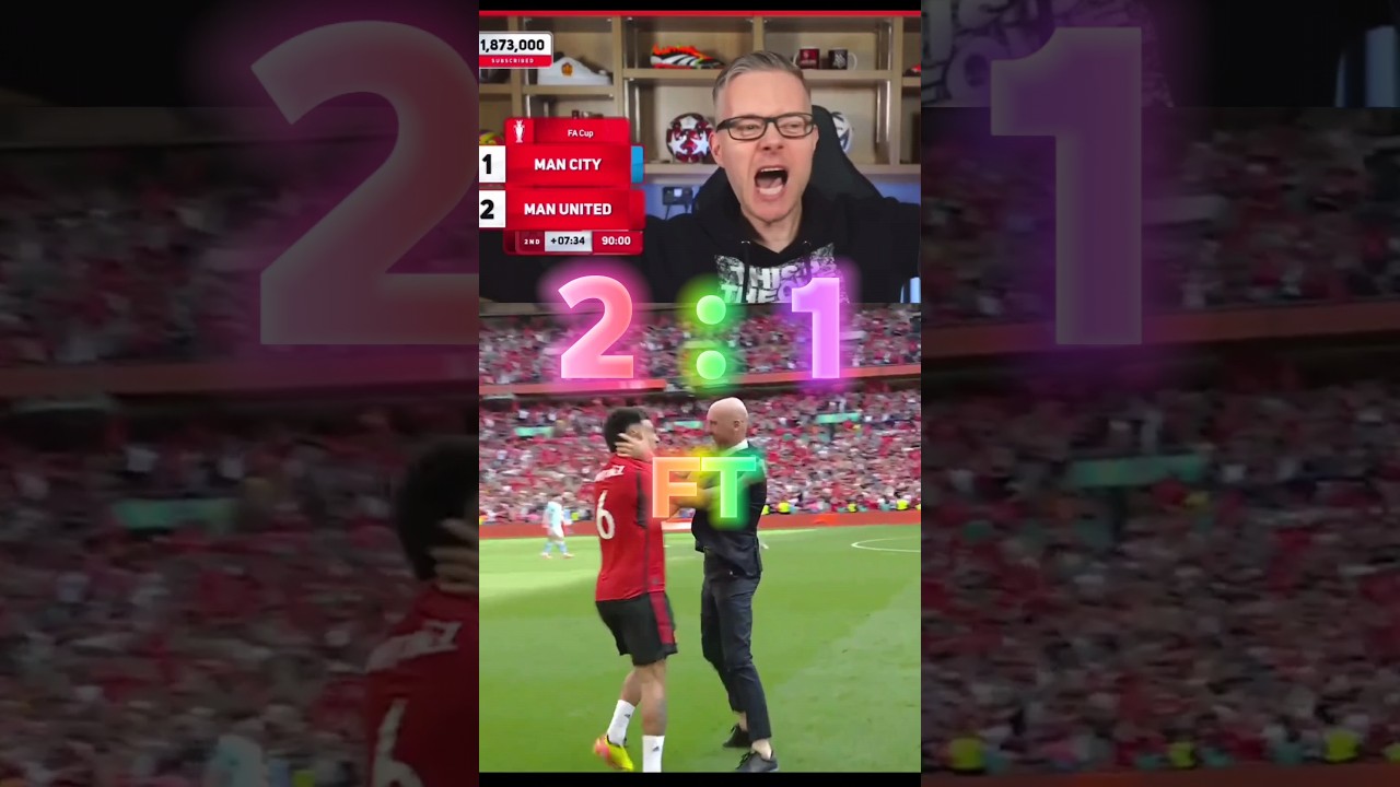 💥 Goldbrige react to Man Utd's FA cup win