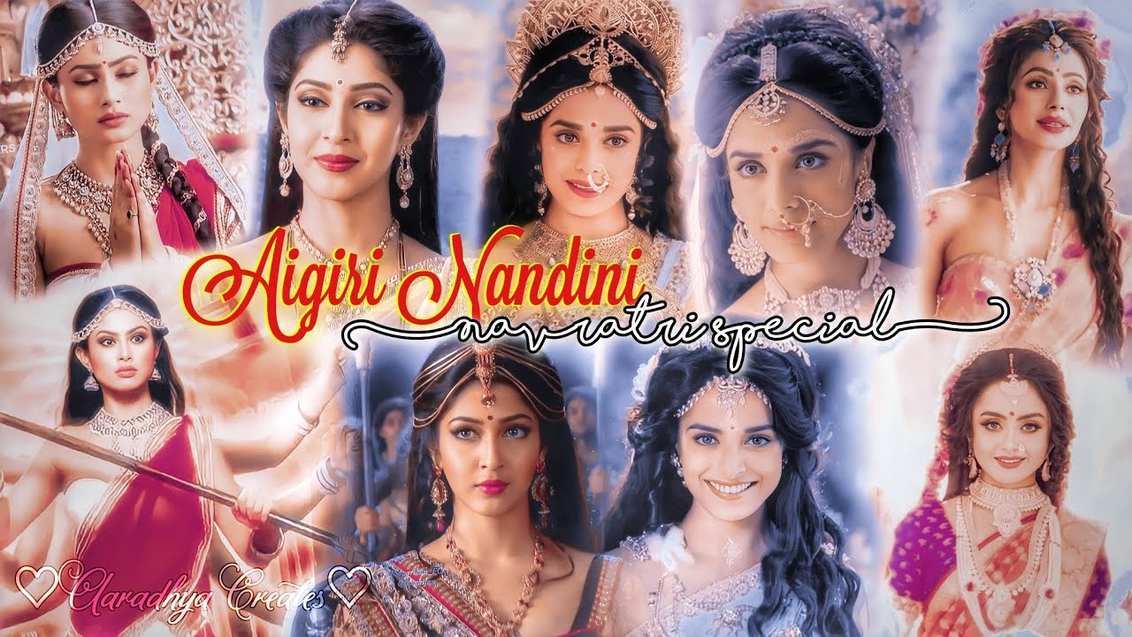 Aigiri Nandini Ft. Navratri Special Vm // Ft.Parvati & Sati // Subscribe @aaru_creates