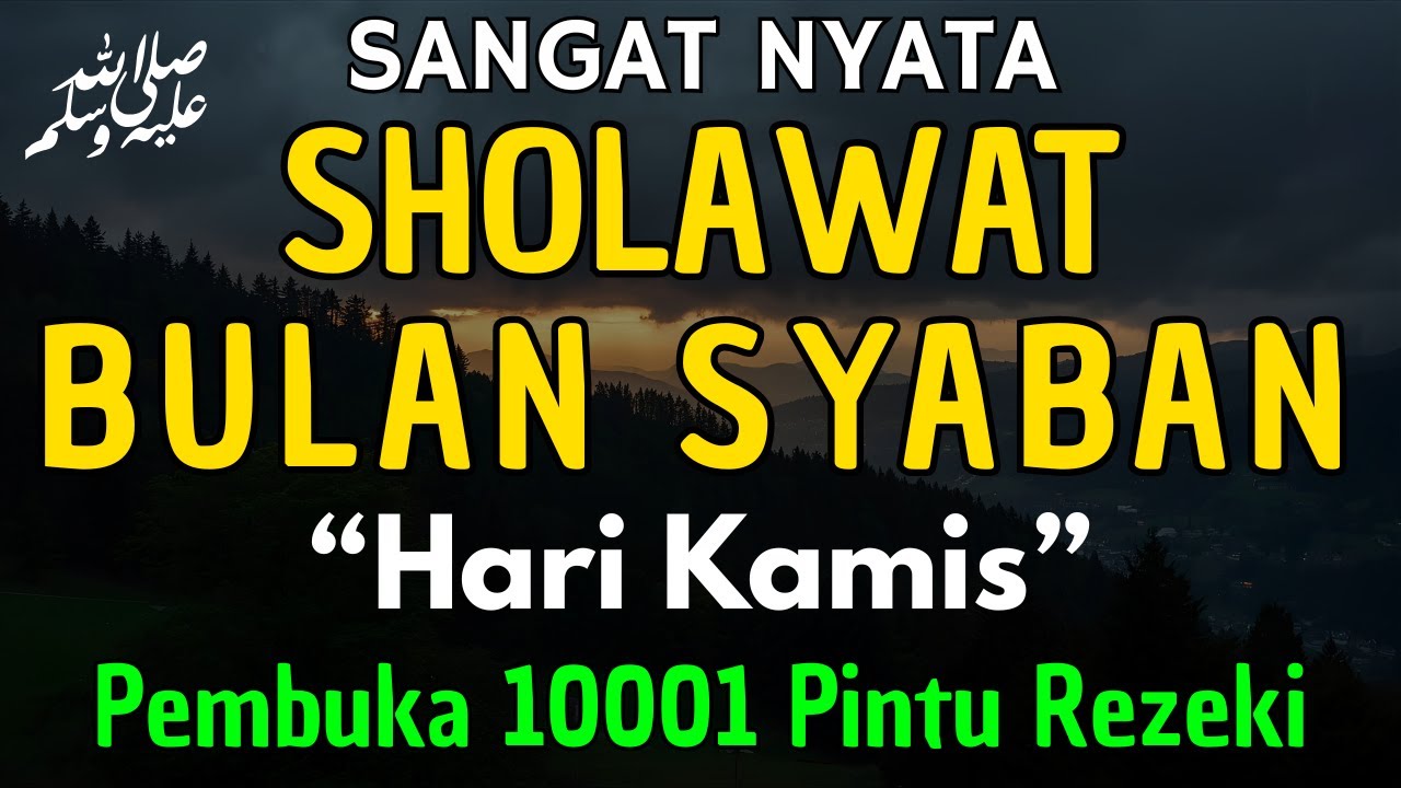 SHOLAWAT PENARIK REZEKI PALING DAHSYAT,Sholawat Nabi Muhammad SAW,SALAWAT JIBRIL PALING MERDU sekali