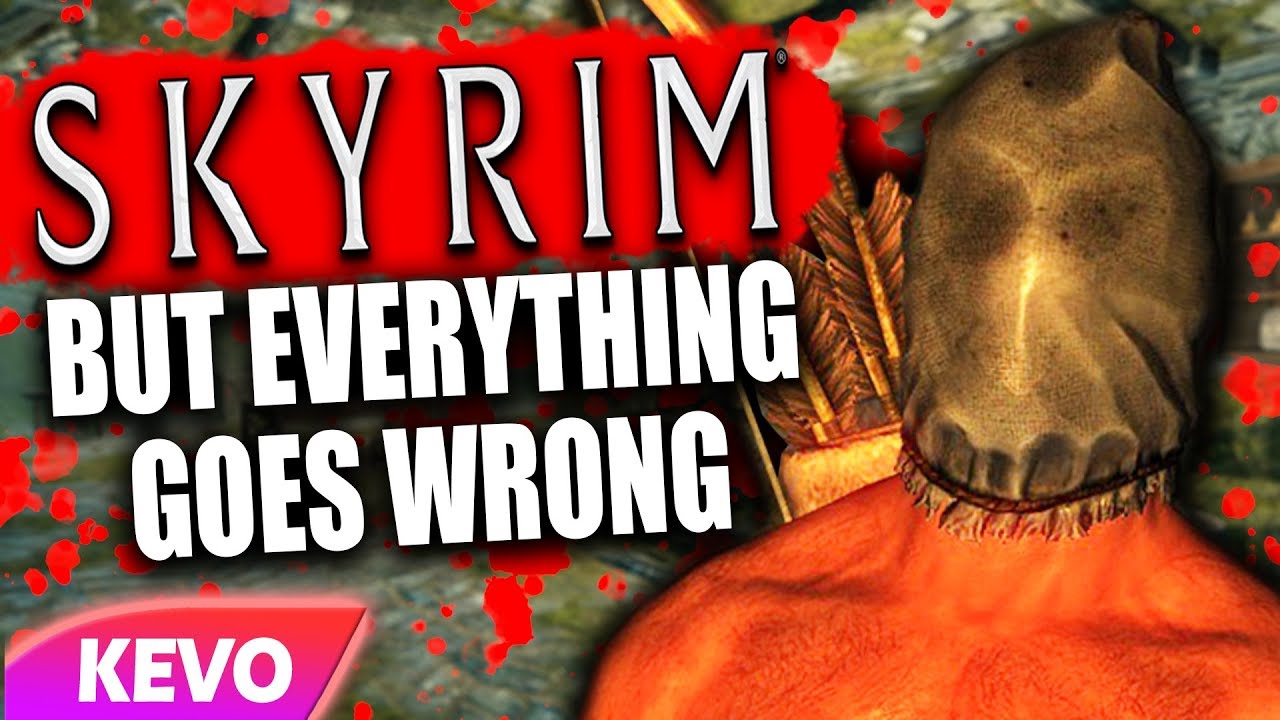 Skyrim Dark Brotherhood but everything goes wrong