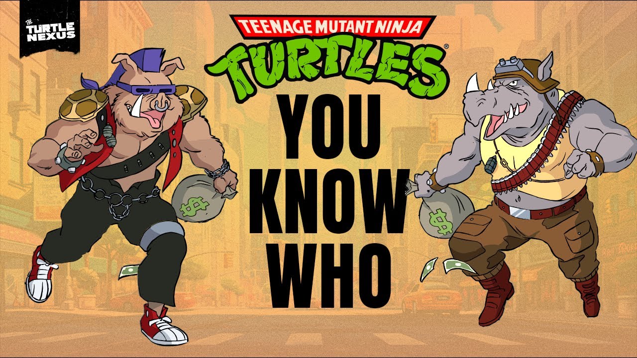 Bebop and Rocksteady are never going straight again! - TMNT 1987