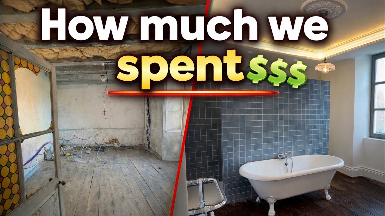 Total costs renovating an abandoned house 