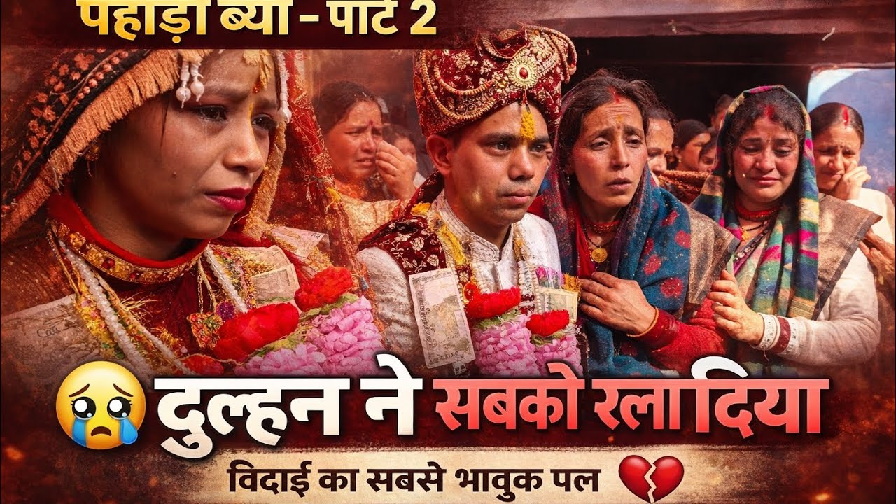 पहाड़ी ब्यो बारात पार्ट -2 @ चौथान पट्टी बिनसर घाटी 
